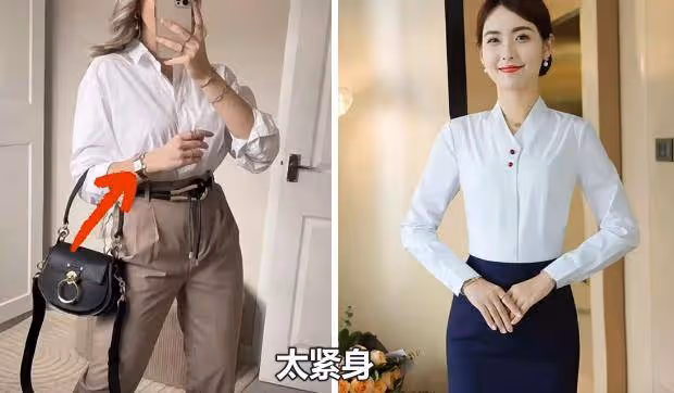 女人無論年紀多大，穿白襯衫都要記住這3點，時髦高級