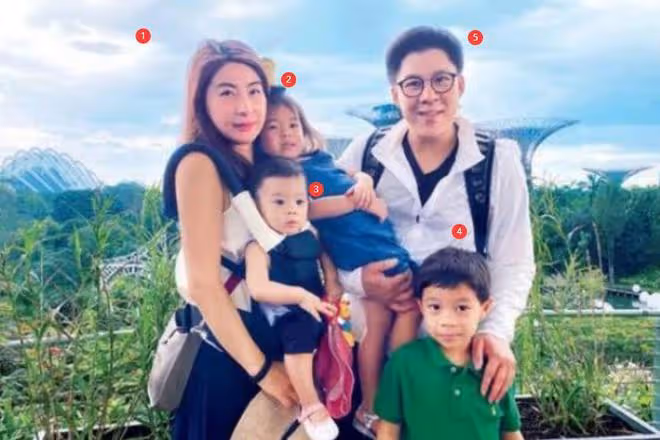 霍啟剛為郭晶晶過母親節,一家五口小女兒顏值出眾,家中裝修被嘲