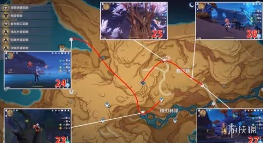 《原神》3.6草神瞳有多少個 3.6蒼漠囿土全草神瞳分布位置