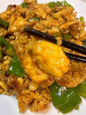 超級下飯的青椒炒雞蛋