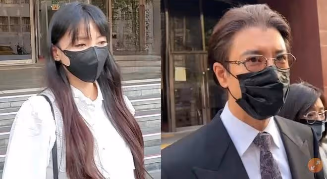 王力宏李靚蕾首次當庭對質,女方端莊不苟言笑,男方憔悴老了不少