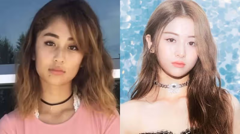 女愛豆的臉型完全變了？網友爭論，是自然生長，還是高科技整容！