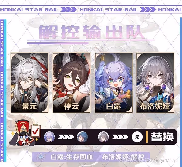 《崩壞:星穹鐵道》模擬宇宙景元歡愉流打法