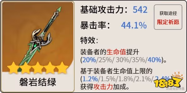 原神艾爾海森武器推薦排行 艾爾海森武器用什麼好