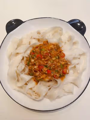 太香了 這個麻醬拌面我可以吃一輩子