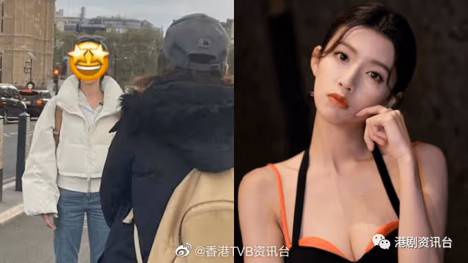 TVB視後淡妝學生Look現身英國！網民驚嘆真人勁白：劇里顏值被封印了