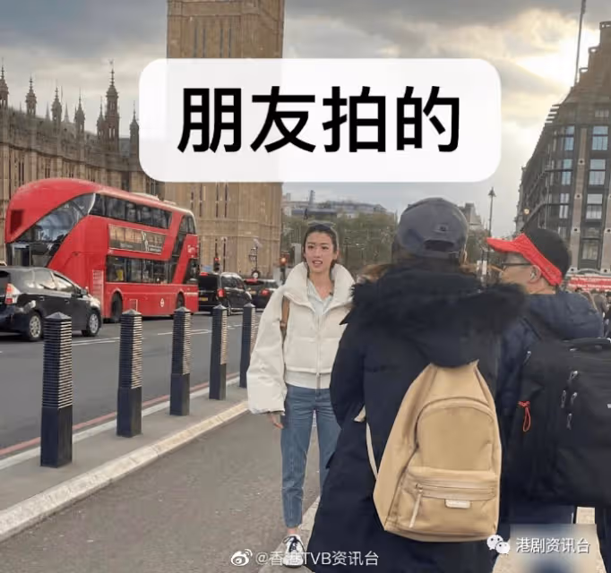 TVB視後淡妝學生Look現身英國！網民驚嘆真人勁白：劇里顏值被封印了