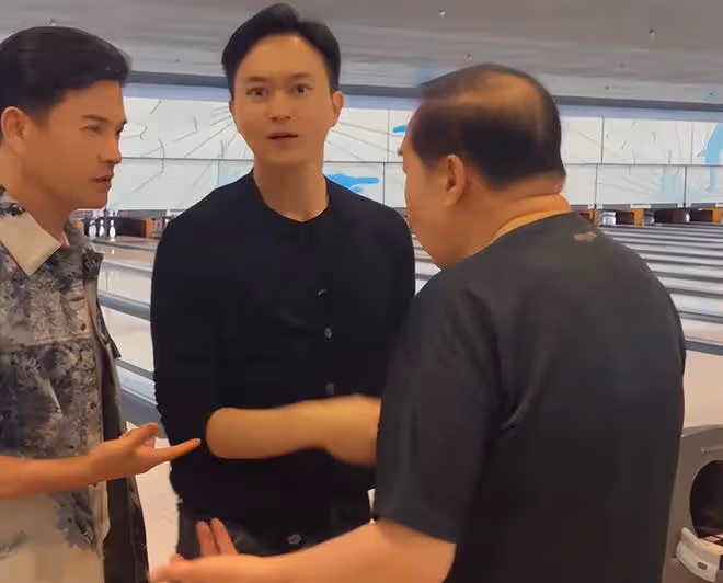 呂良偉約張智霖打保齡球!71歲影帝耐心指導兩人,曾是公開賽冠軍