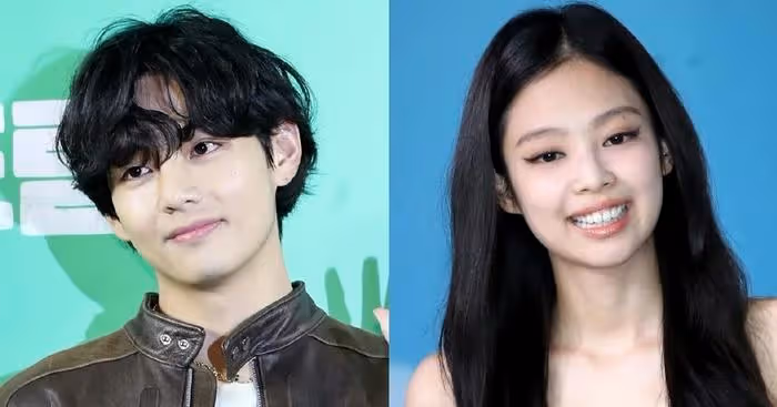 Jennie和金泰亨,法國巴黎牽手逛街,網友:光明正大的公開了?