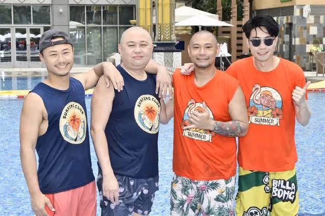 TVB知名港姐錄綜藝玩濕身遊戲,滿屏大白腿,出軌人夫獲男友原諒
