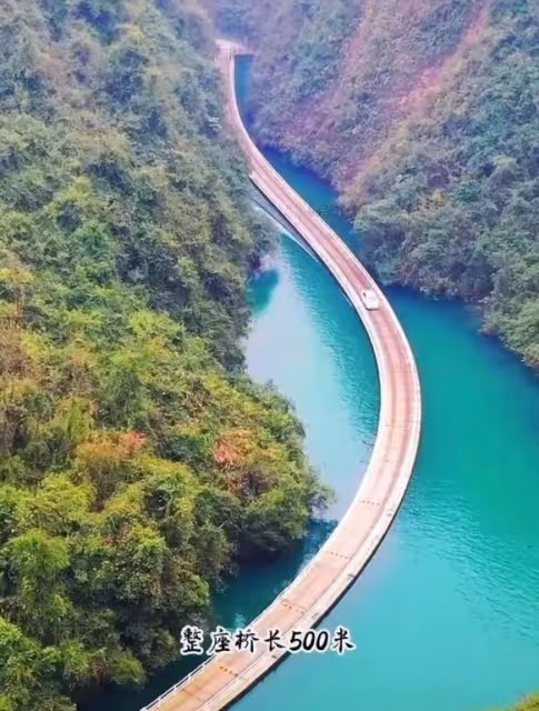 悲痛!恩施網紅浮橋車輛落水,5人被淹死,獲救大媽岸邊嚎啕大哭