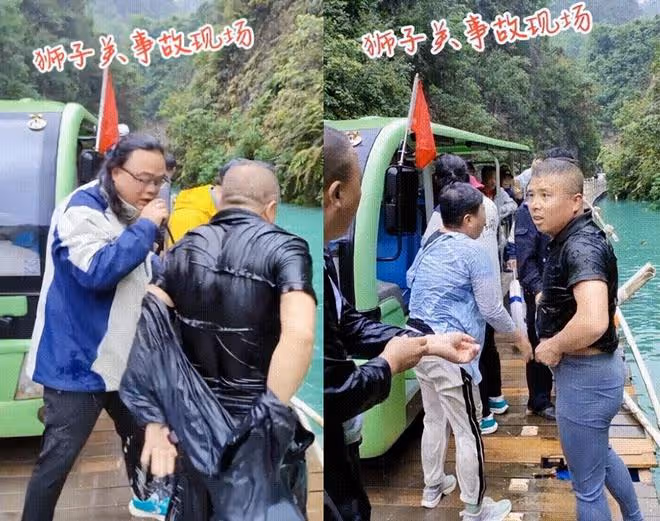 悲痛!恩施網紅浮橋車輛落水,5人被淹死,獲救大媽岸邊嚎啕大哭