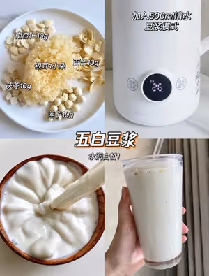 6款女生必備的養生豆漿