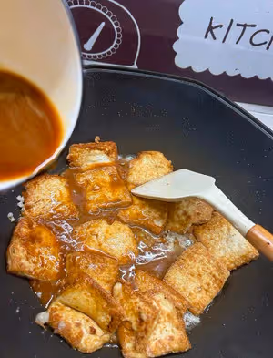香煎豆腐