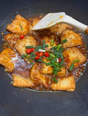 香煎豆腐