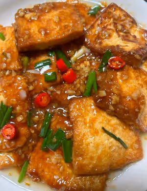 香煎豆腐