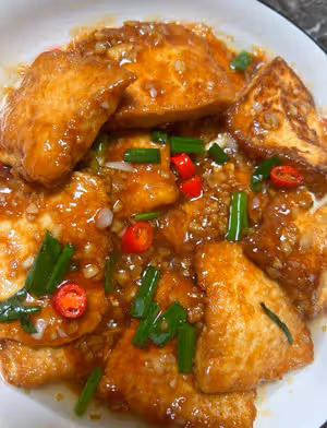 香煎豆腐