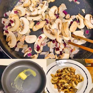 超驚艷奶油蘑菇湯(牛奶版本)