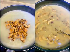 超驚艷奶油蘑菇湯(牛奶版本)