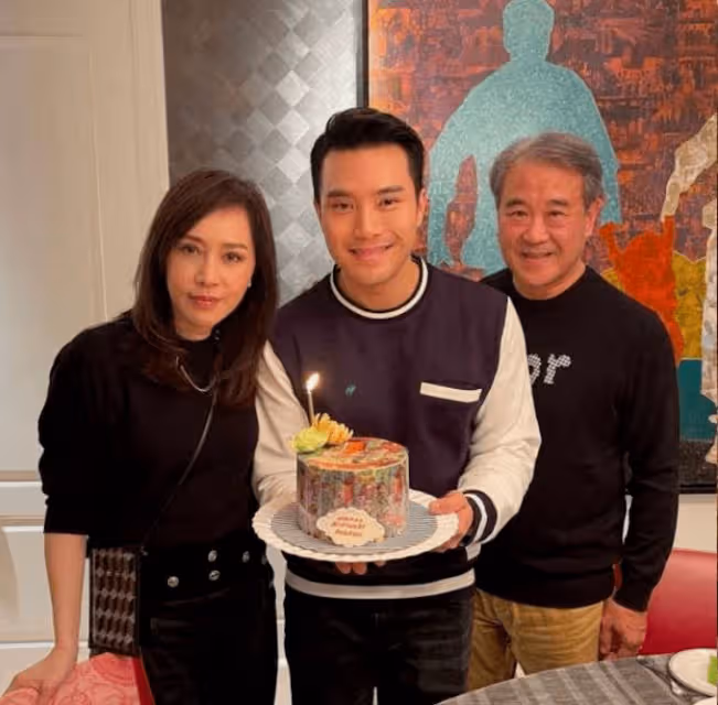 TVB男星設宴！TVB高層珍姐、何麗全都現身！原來爸爸是副總裁