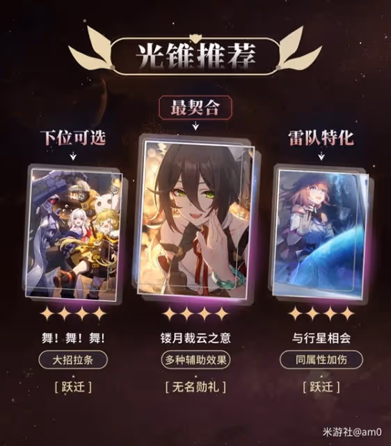 《崩壞：星穹鐵道》停雲出裝與隊伍搭配推薦