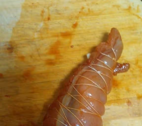 年糕雞肉卷,超簡單的做法,廚房小白也能做~