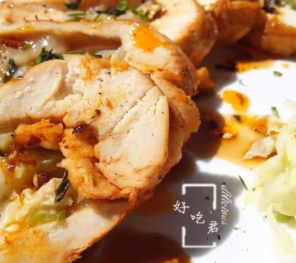 年糕雞肉卷,超簡單的做法,廚房小白也能做~