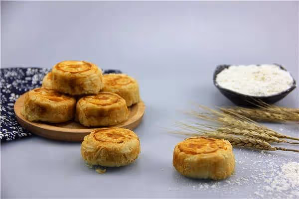 橙味豆蓉酥油蛋糕：口感與香氣的完美結合~