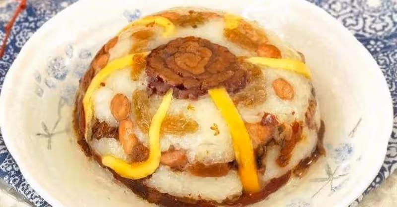 豆沙八寶飯，年夜飯餐桌上的必備甜品~