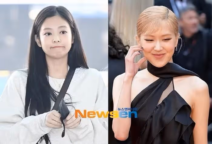 在法國火爆的BLACKPINK,Jennie金泰亨巴黎約會,Rosé坎城走紅毯