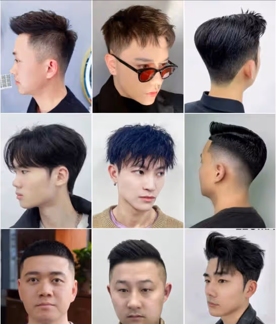 新時尚男士髮型來了，潮流又帥氣，一共100來款