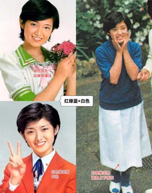 山口百惠30年前的穿搭，才是甜妹的「正確打開方式」！青春又洋氣