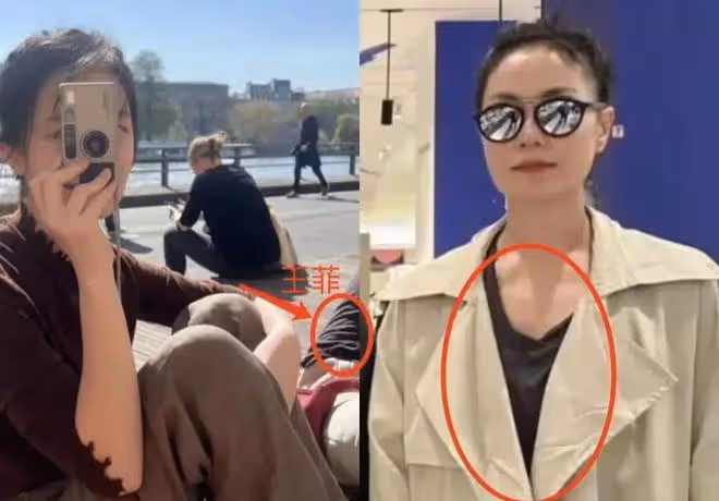 王菲、李嫣塞納河畔觀景,無懼暴曬,李嫣鏡頭前不自信表現被熱議