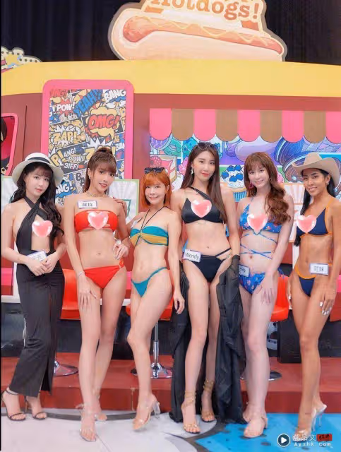 6女星比基尼「沙灘戰袍對決」站一排視覺超衝擊！網傻眼：未免穿太辣