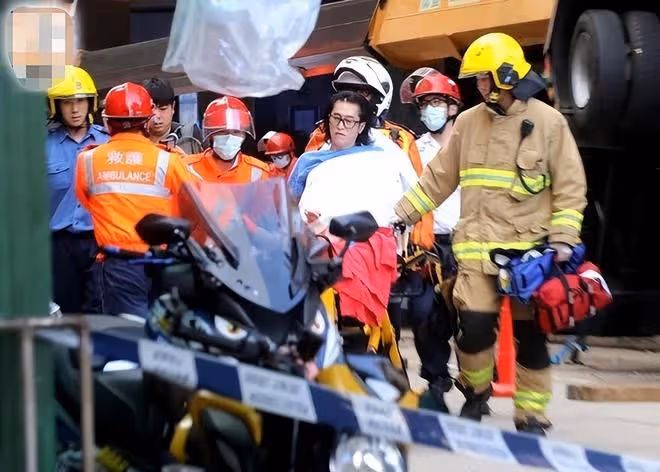 黃渤倪妮劇組突發意外!升降台從高空坍塌8人受傷,現場畫面曝光