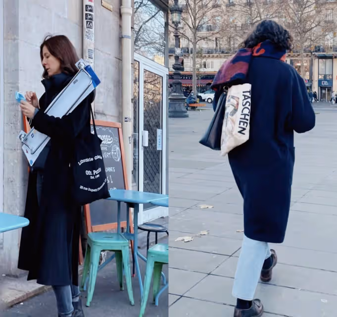 懂搭配的女人，都在用「帆布包」配衣服，舒服自在穿起來更時髦