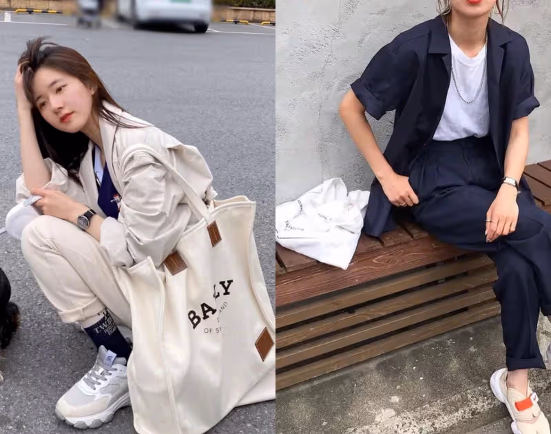 懂搭配的女人，都在用「帆布包」配衣服，舒服自在穿起來更時髦