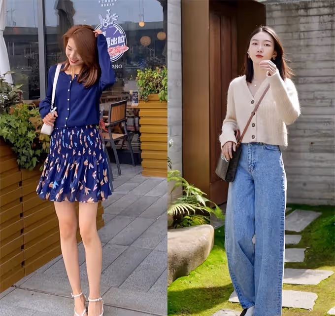 穿「奶奶衫」的女人為何一看就高級？時尚穿搭的美，保守派不要碰