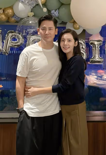 秋瓷炫520秀幸福，曬照為於曉光慶生，互相示愛：一輩子對你好