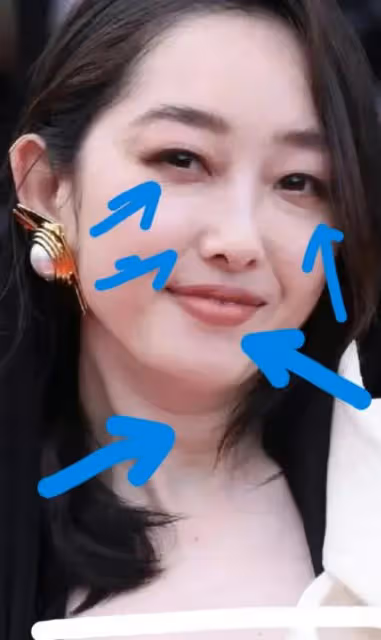 坎城紅毯生圖第3彈!皮膚下垂,身材變形,明星也逃不過高清鏡頭