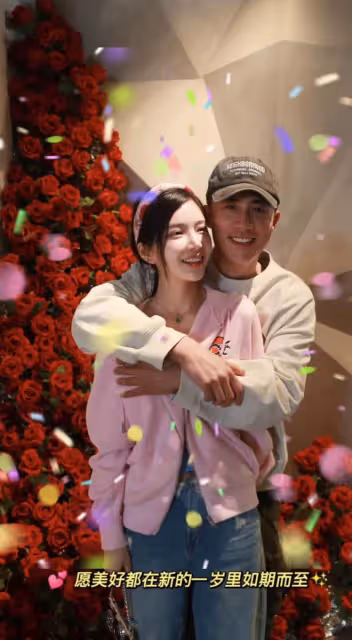 杜淳慶生甜蜜秀恩愛!緊摟老婆大方親吻,女方一臉嬌羞白嫩似少女