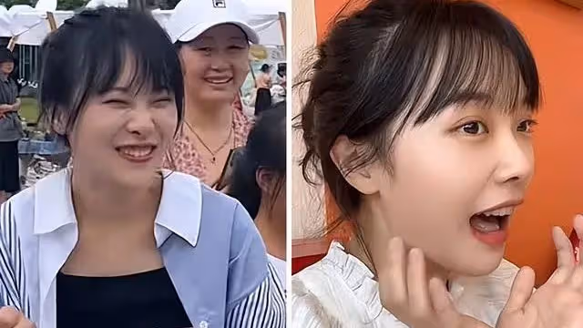 「挖呀挖」黃老師真容曝光！失去美顏濾鏡後判若兩人，網友信念崩塌