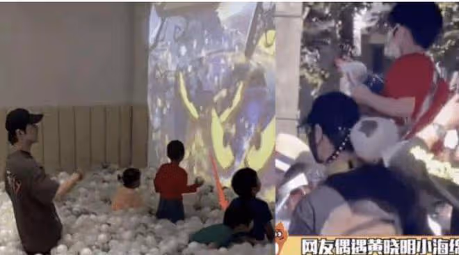 baby歐陽娜娜澳門看演唱會,站人群中氣質出眾,笑容甜美狀態獲贊