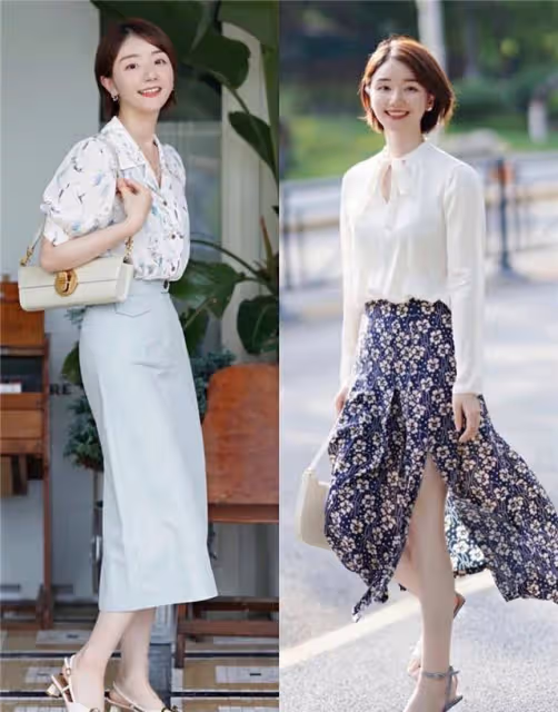 「裙子+運動鞋」太土！今年流行這4種裙子搭配，洋氣顯瘦又顯氣質
