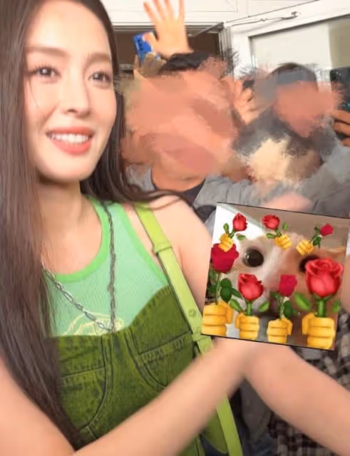 古力娜扎回母校,一身行頭超2萬,肩部發青、褲子再掀熱議