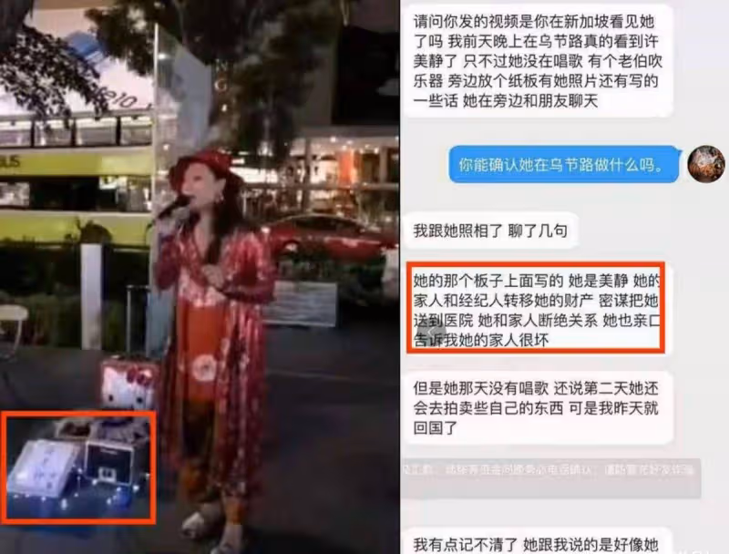 天后許美靜近照頭髮亂成鳥窩,曾火過王菲,卻為情成街頭賣唱