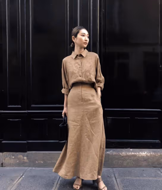 入夏的第一件小衫，穿「亞麻衫」最優雅