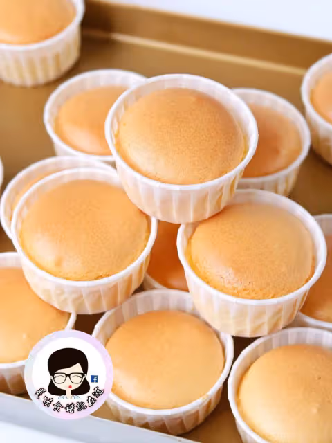 不開裂!不回縮!一次成功的紙杯蛋糕🧁