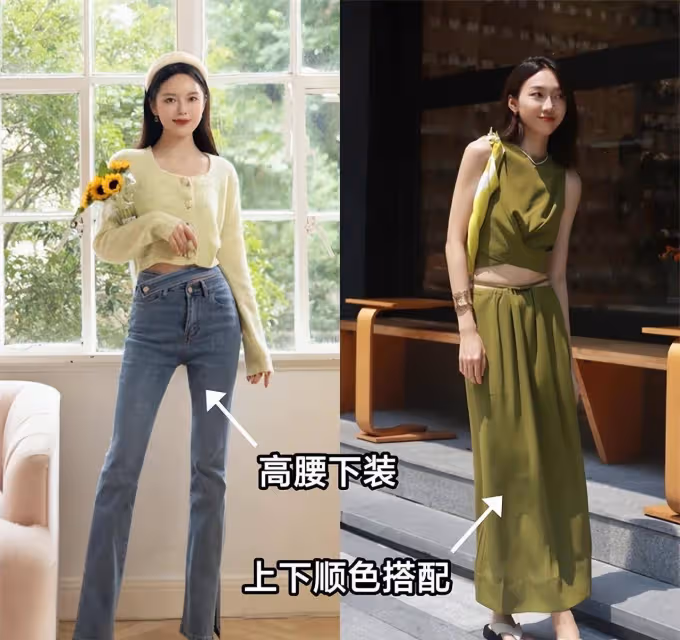 你不是矮，只是不懂比例法則而已，學這樣穿，顯瘦增高不止一點點