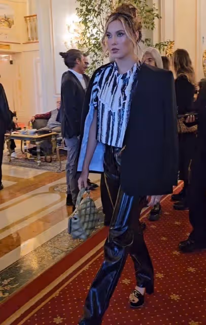 LV秀場生圖曝光,谷愛凌氣場足,宋茜著裝大膽,木村光希油頭滿面